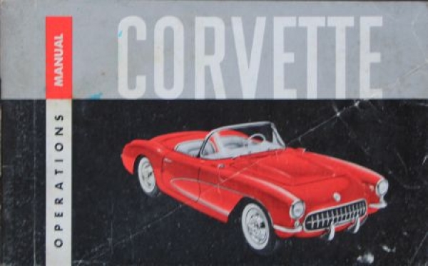 Chevrolet Corvette 1956 Owner Manual (9074)